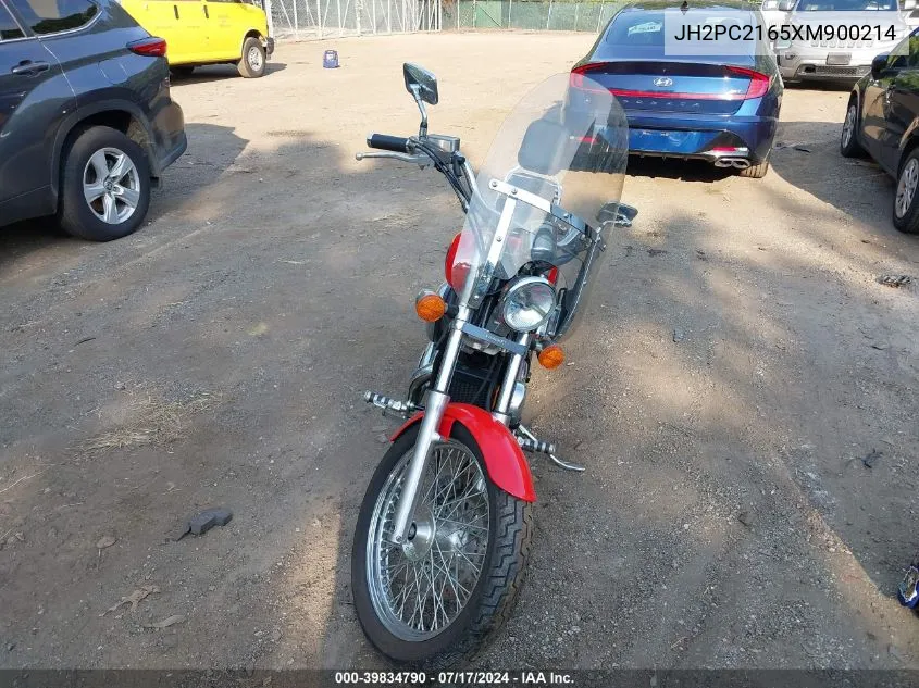 1999 Honda Vt600 Cd2 VIN: JH2PC2165XM900214 Lot: 39834790