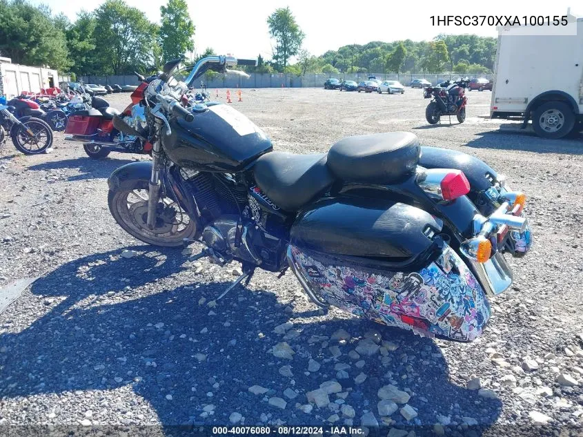 1999 Honda Vt1100 T VIN: 1HFSC370XXA100155 Lot: 40076080