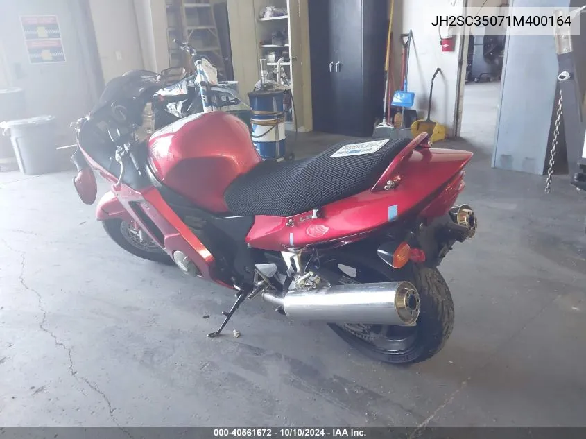 2001 Honda Cbr1100 Xx VIN: JH2SC35071M400164 Lot: 40561672