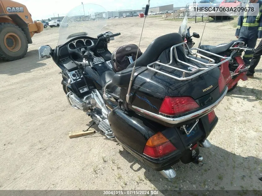 1HFSC47063A209678 2003 Honda Gl1800