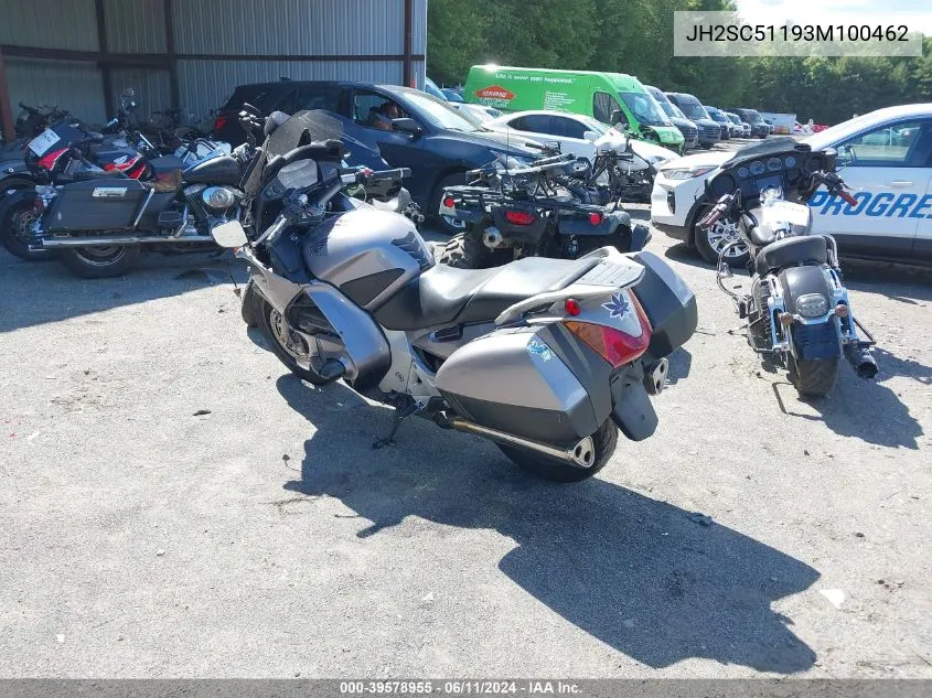 2003 Honda St1300 VIN: JH2SC51193M100462 Lot: 39578955