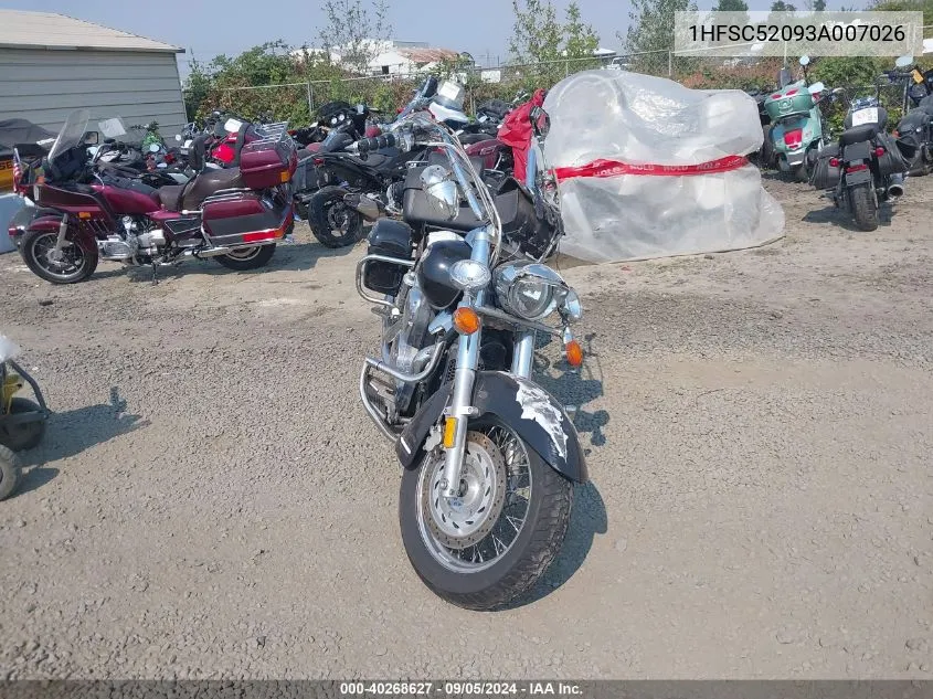 1HFSC52093A007026 2003 Honda Vt1300 S