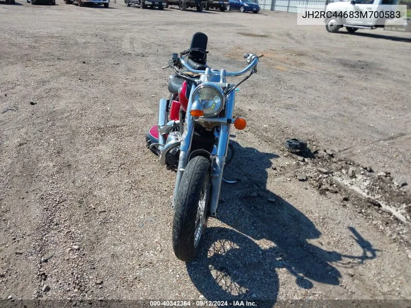 2003 Honda Vt750 Cdc VIN: JH2RC44683M700583 Lot: 40342364