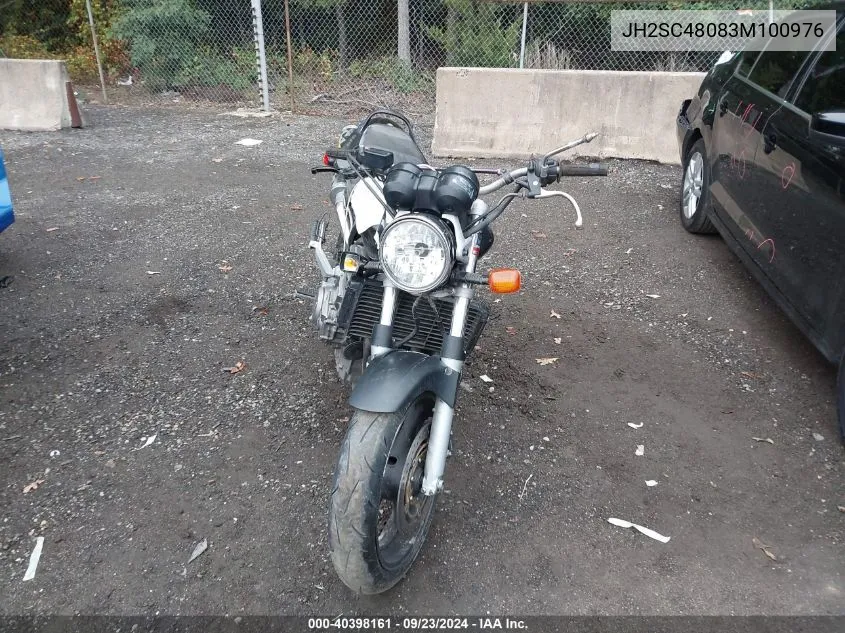 JH2SC48083M100976 2003 Honda Cb900 F