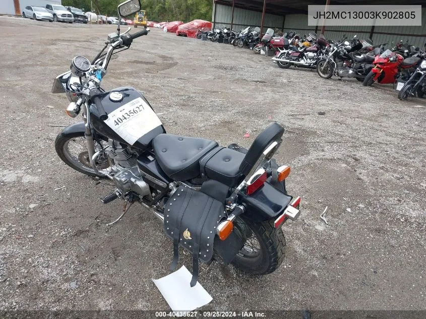 2003 Honda Cmx250 C VIN: JH2MC13003K902805 Lot: 40435627