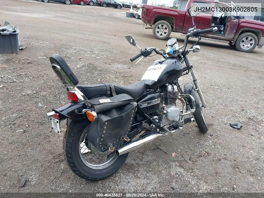 2003 Honda Cmx250 C VIN: JH2MC13003K902805 Lot: 40435627