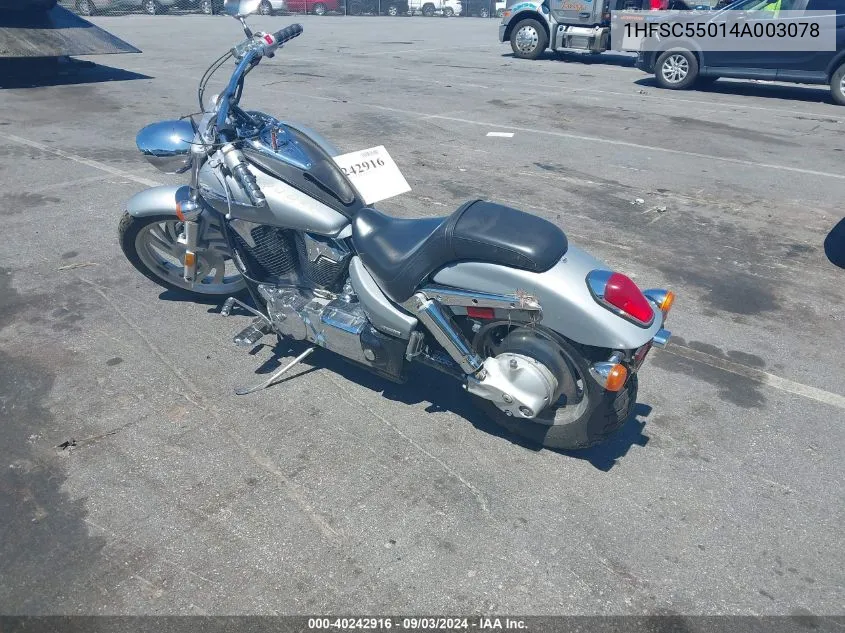 2004 Honda Vtx1300 C VIN: 1HFSC55014A003078 Lot: 40242916