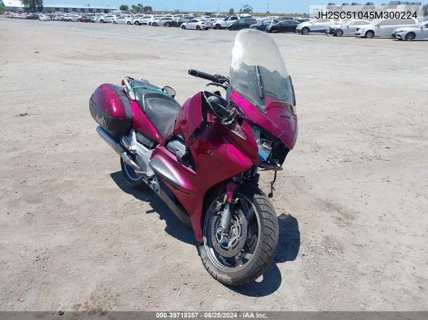 2005 Honda St1300 VIN: JH2SC51045M300224 Lot: 39718357