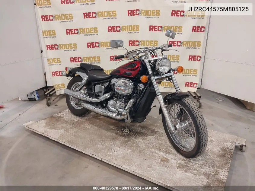 JH2RC44575M805125 2005 Honda Vt750 Dc