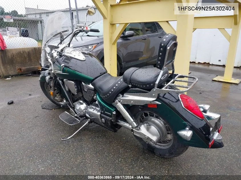 2005 Honda Vtx1800 S3 VIN: 1HFSC49N25A302404 Lot: 40363865