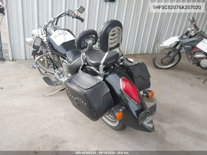 1HFSC52075A207020 2005 Honda Vt1300 S