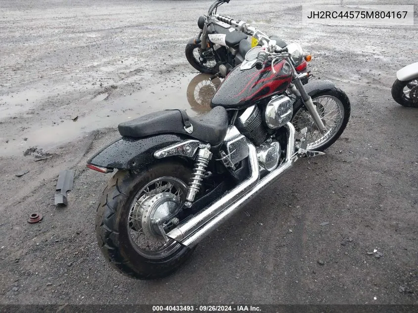 JH2RC44575M804167 2005 Honda Vt750 Dc