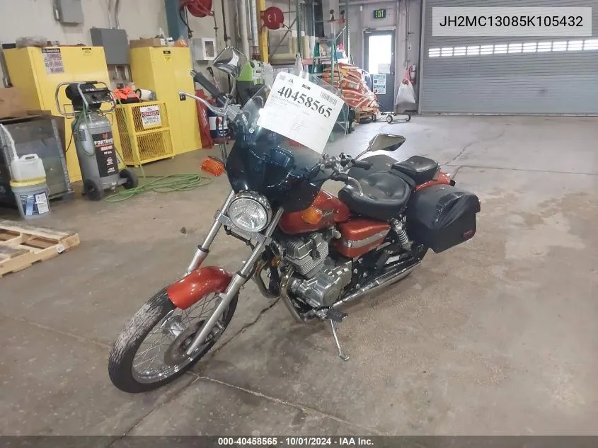 2005 Honda Cmx250 C VIN: JH2MC13085K105432 Lot: 40458565