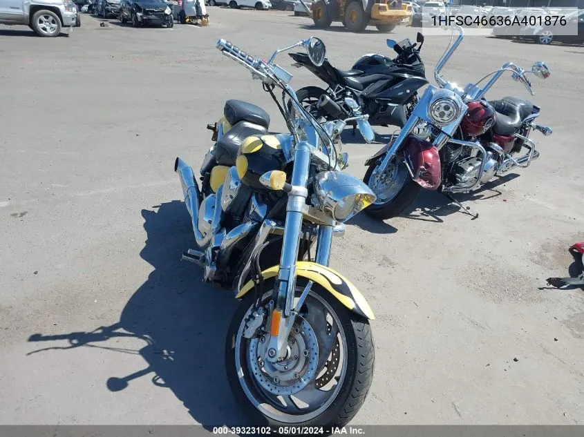 2006 Honda Vtx1800 C3 VIN: 1HFSC46636A401876 Lot: 39323102