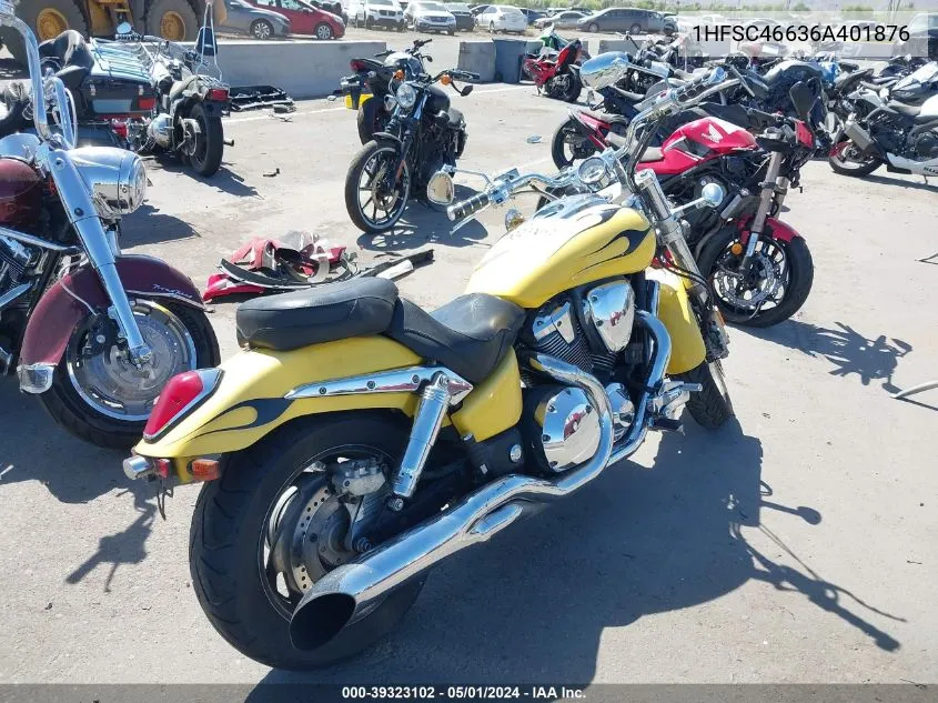 2006 Honda Vtx1800 C3 VIN: 1HFSC46636A401876 Lot: 39323102