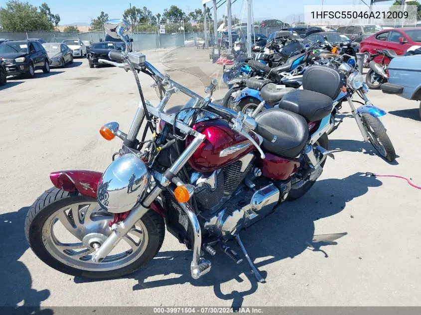 2006 Honda Vtx1300 C VIN: 1HFSC55046A212009 Lot: 39971504