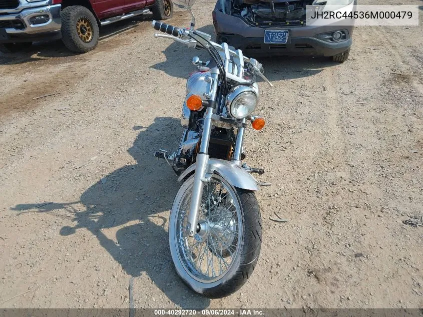 JH2RC44536M000479 2006 Honda Vt750 Dc