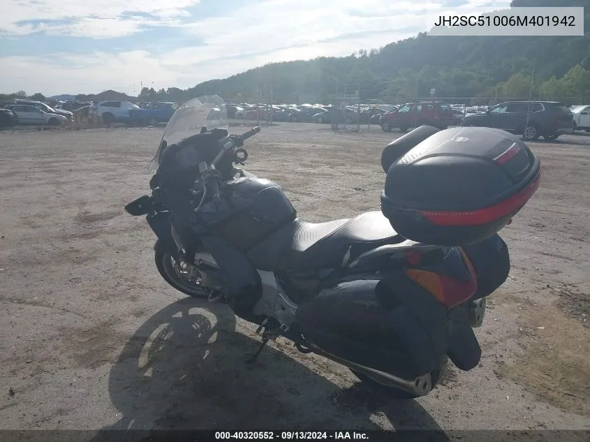 2006 Honda St1300 VIN: JH2SC51006M401942 Lot: 40320552