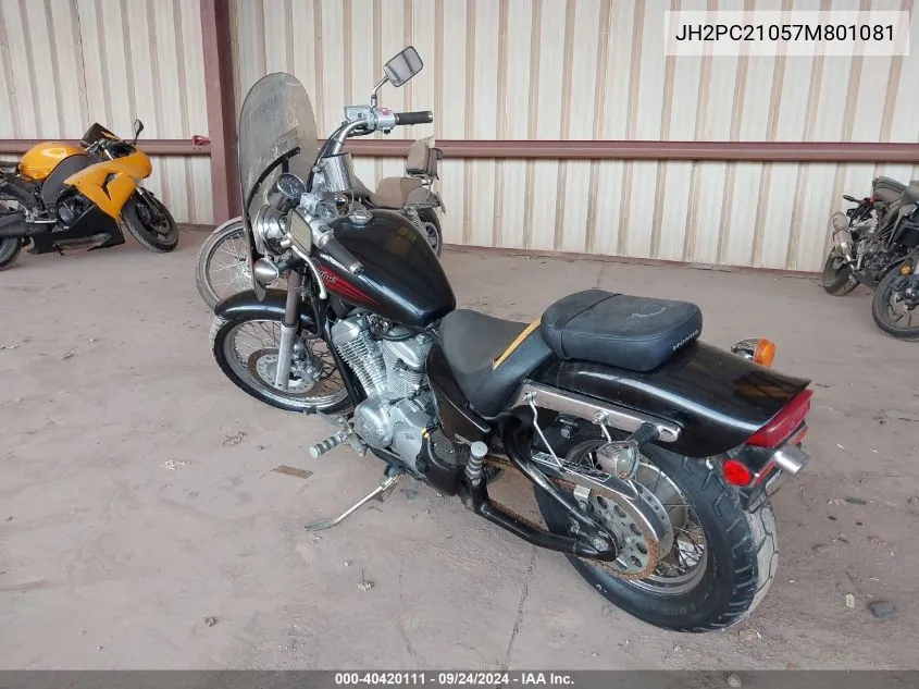 JH2PC21057M801081 2007 Honda Vt600 C