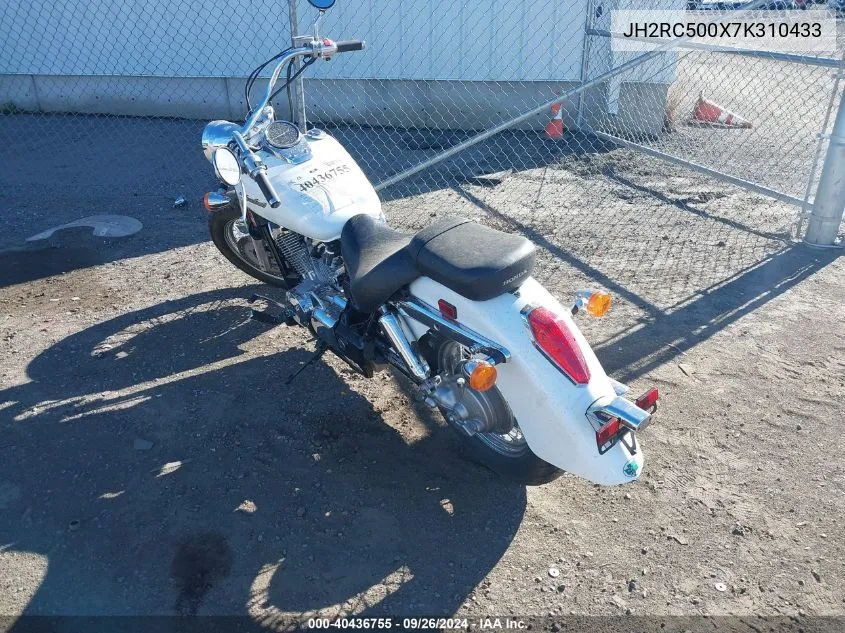 JH2RC500X7K310433 2007 Honda Vt750