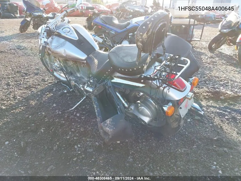 1HFSC55048A400645 2008 Honda Vtx1300 C