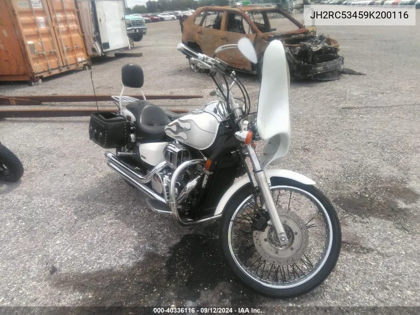 JH2RC53459K200116 2009 Honda Vt750 C2F