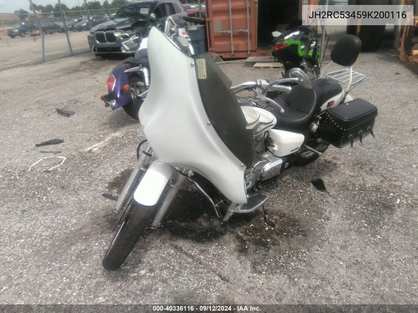 JH2RC53459K200116 2009 Honda Vt750 C2F