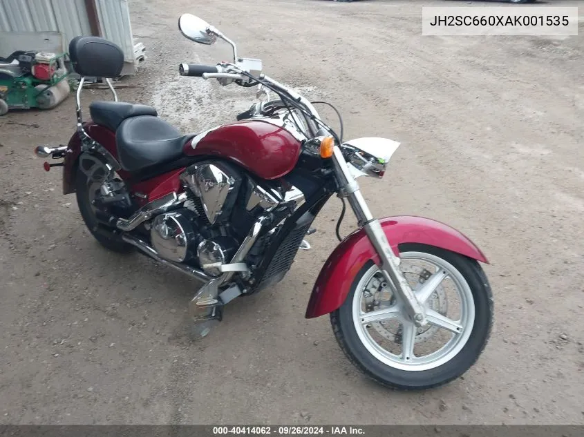 JH2SC660XAK001535 2010 Honda Vt1300 Cr