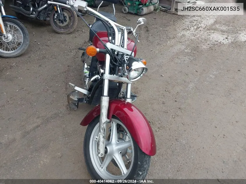 JH2SC660XAK001535 2010 Honda Vt1300 Cr