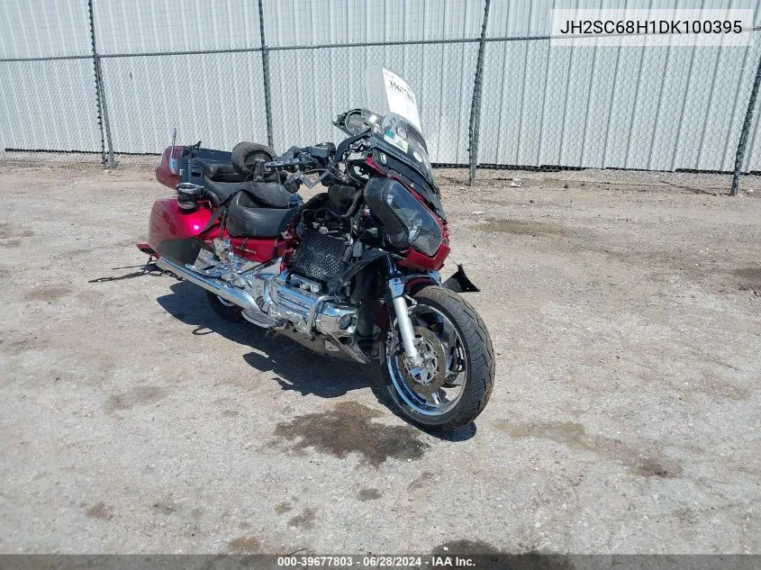 JH2SC68H1DK100395 2013 Honda Gl1800 H