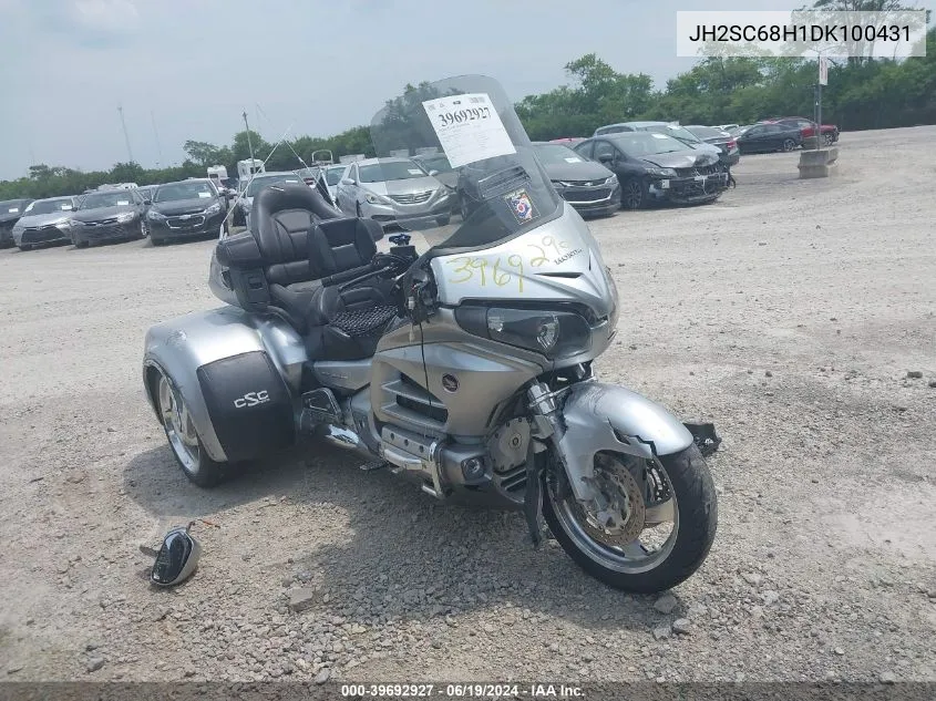 JH2SC68H1DK100431 2013 Honda Gl1800 H