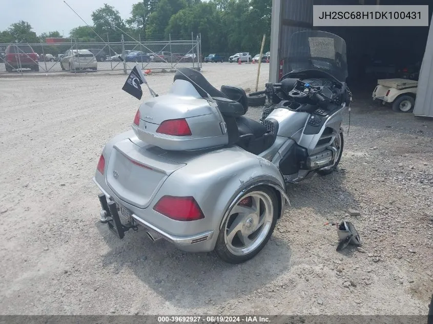 JH2SC68H1DK100431 2013 Honda Gl1800 H