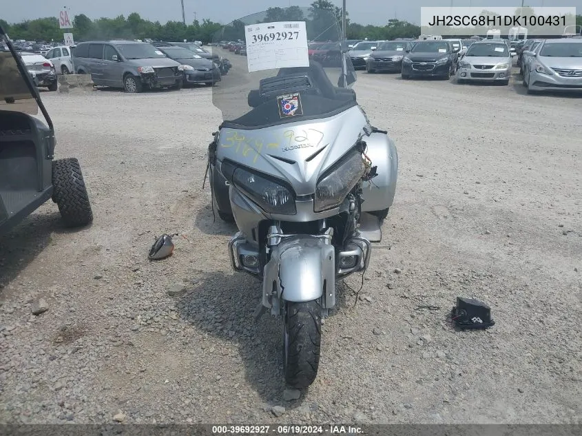 JH2SC68H1DK100431 2013 Honda Gl1800 H