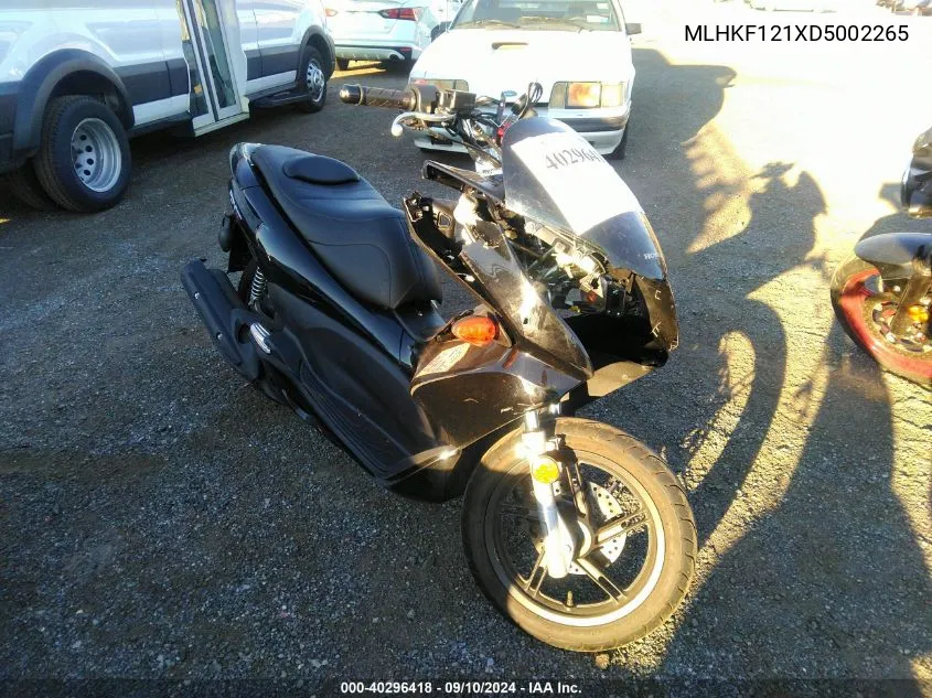 MLHKF121XD5002265 2013 Honda Pcx 150