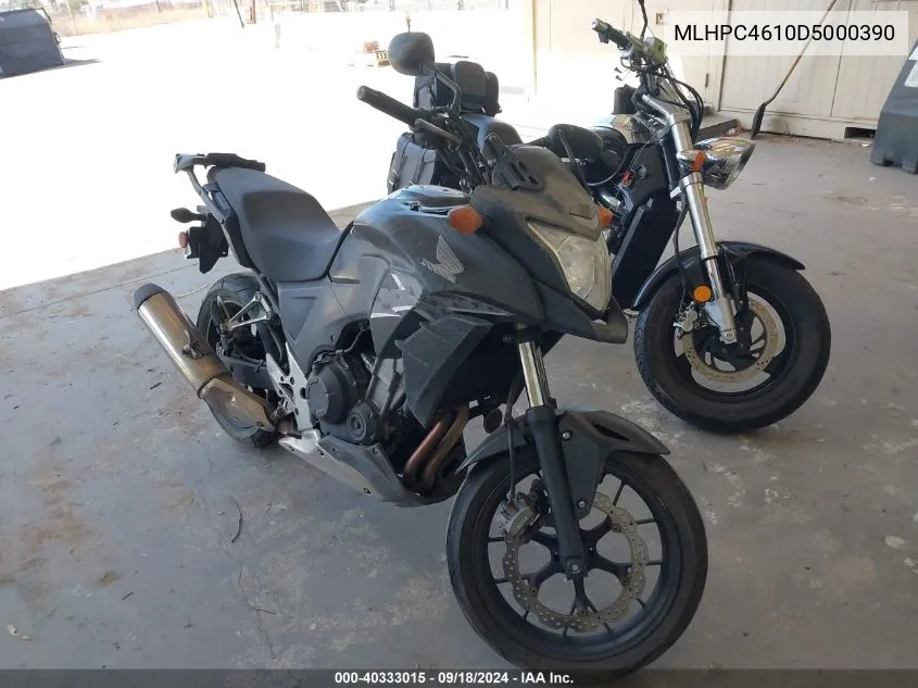 MLHPC4610D5000390 2013 Honda Cb500 X