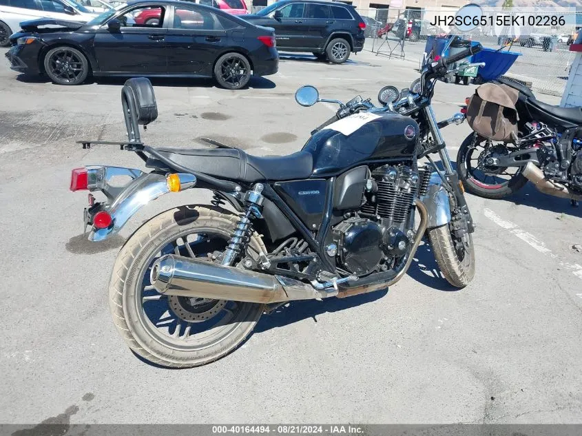 JH2SC6515EK102286 2014 Honda Cb1100