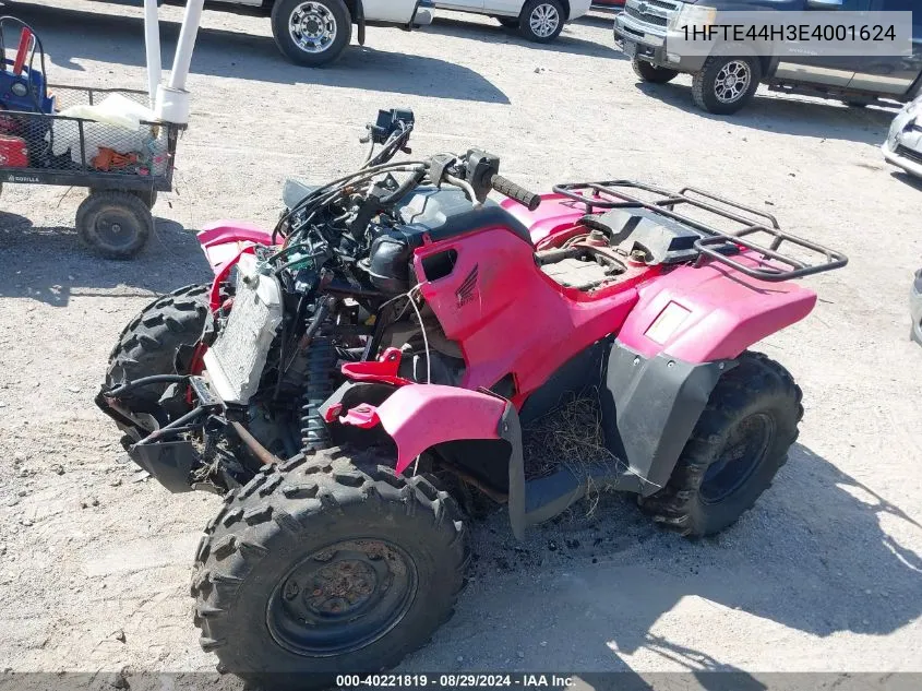 1HFTE44H3E4001624 2014 Honda Trx500 Fe