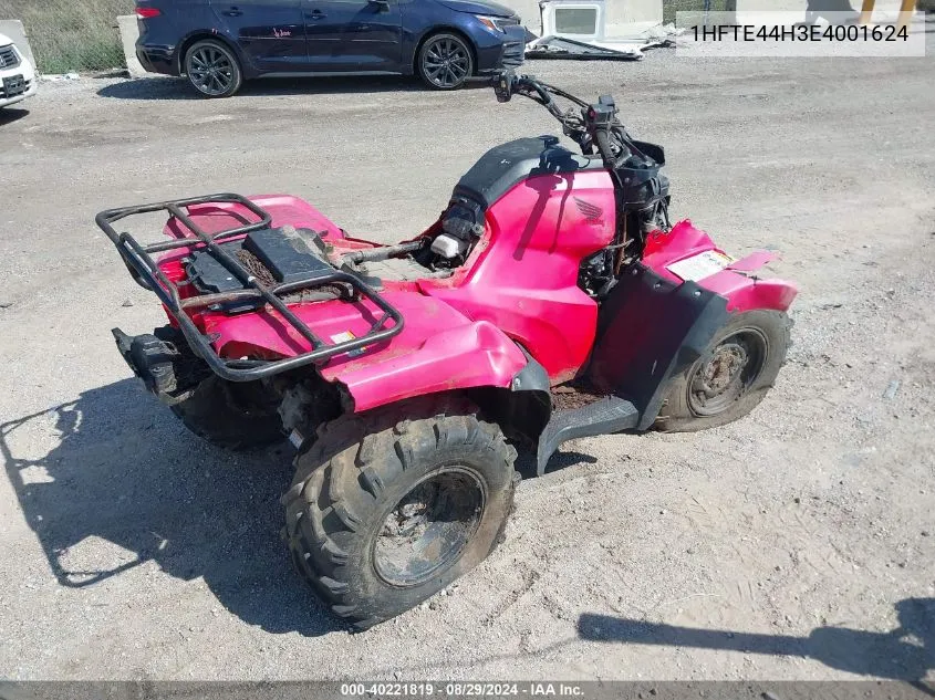 1HFTE44H3E4001624 2014 Honda Trx500 Fe