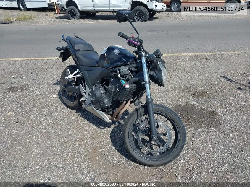 MLHPC4568E5100784 2014 Honda Cb500 F