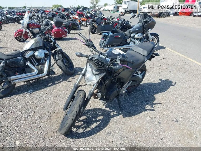 2014 Honda Cb500 F VIN: MLHPC4568E5100784 Lot: 40262690