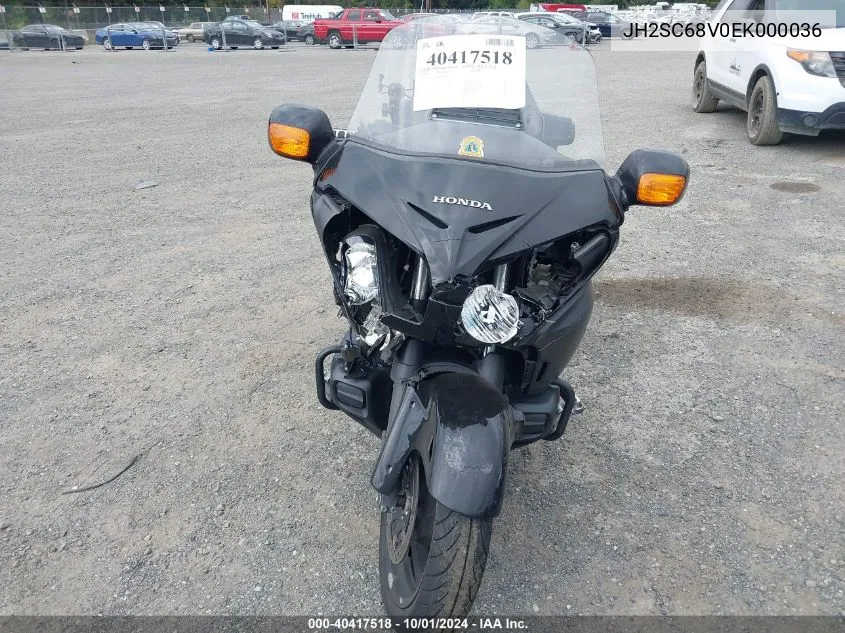 JH2SC68V0EK000036 2014 Honda Gl1800 G