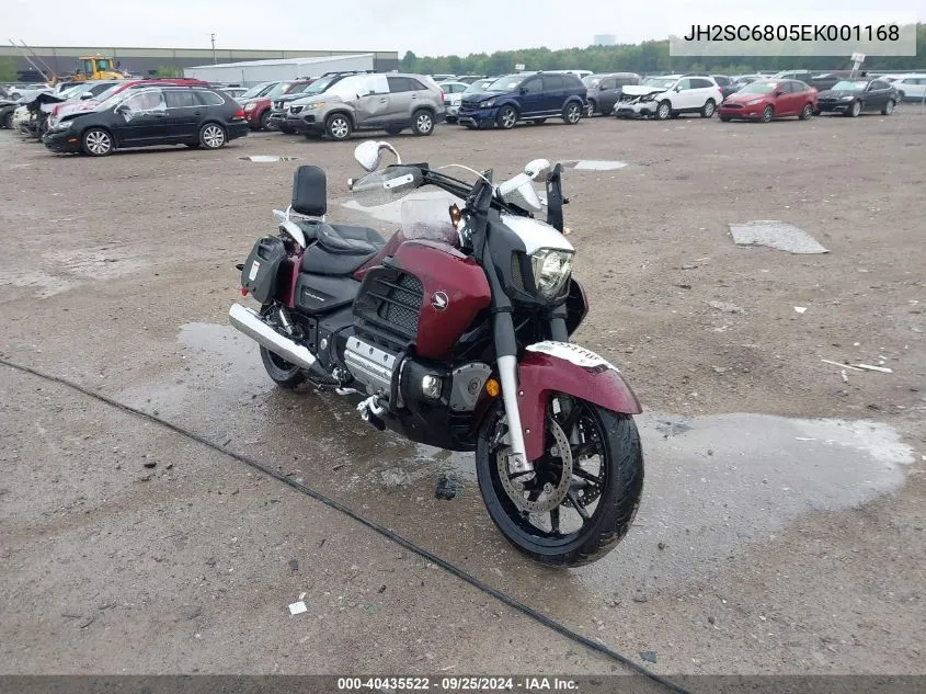 JH2SC6805EK001168 2014 Honda Gl1800 C