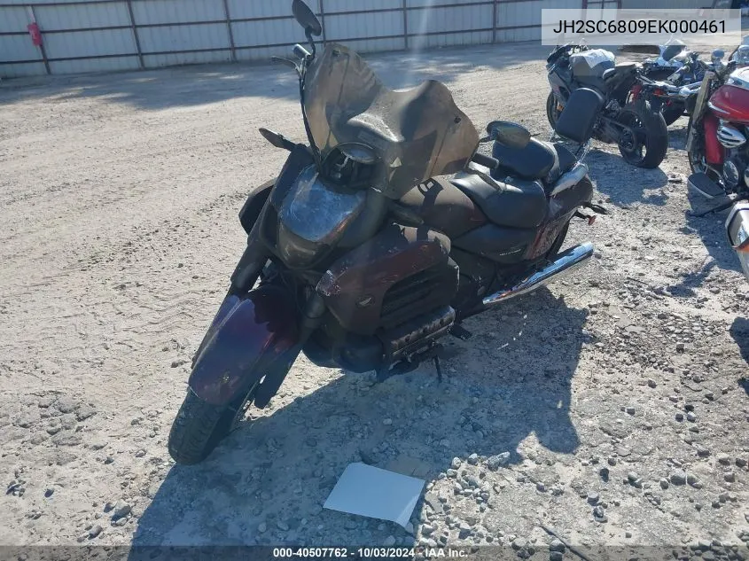 JH2SC6809EK000461 2014 Honda Gl1800 C