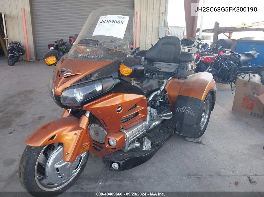 JH2SC68G5FK300190 2015 Honda Gl1800