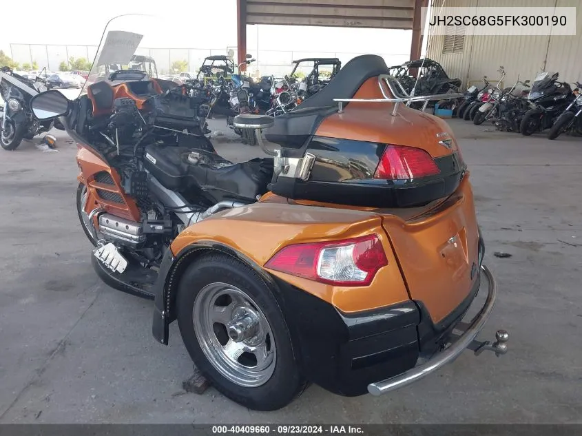 JH2SC68G5FK300190 2015 Honda Gl1800