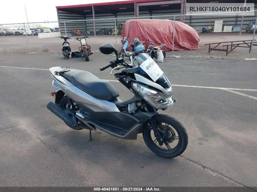 RLHKF1804GY101684 2016 Honda Pcx 150