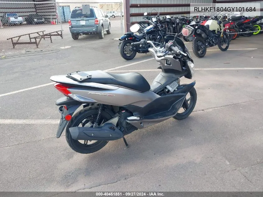 RLHKF1804GY101684 2016 Honda Pcx 150