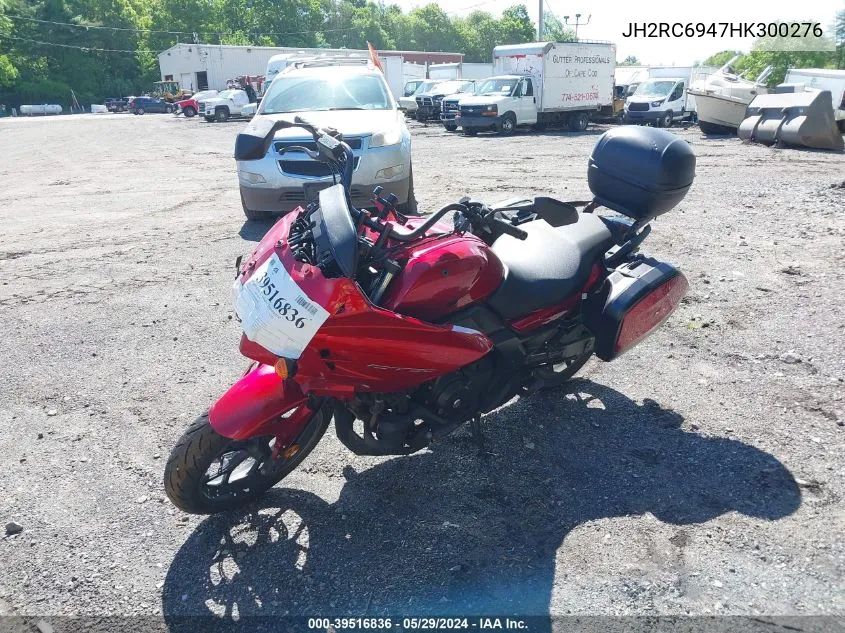 2017 Honda Ctx700 D VIN: JH2RC6947HK300276 Lot: 39516836