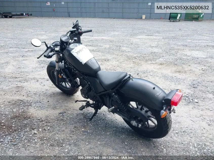 MLHNC535XK5200632 2019 Honda Cmx300 A