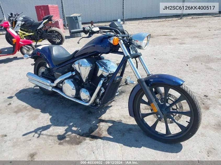 JH2SC6126KK400517 2019 Honda Vt1300 Cx